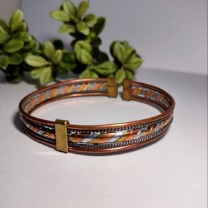 Handmade African part brass bracelet! 100% of the profits made are donated